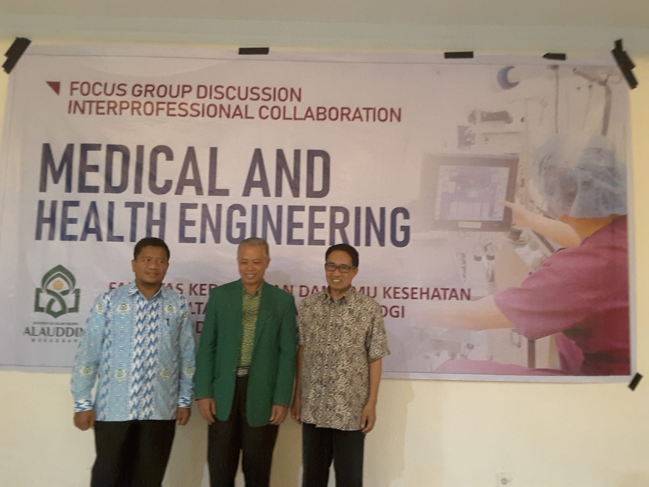 Gambar PERTAMA DI INDONESIA, FKIK DAN FST RANCANG MEDIKAL ENGINERING